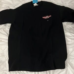 Wakanai graphic tee black